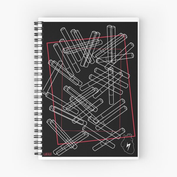 Item preview, 'Dropped Cigarettes' design by LUCILLE designed and sold by LUCILLEART.