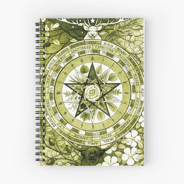Item preview, The Ogham Grove (green tinted) designed and sold by Yuri Leitch.