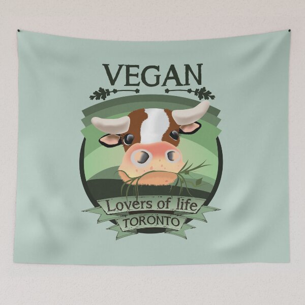 Item preview, Vegan - Lovers of life_Toronto (dark lettering) designed and sold by Arteria Mix.
