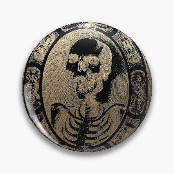 Item preview, Mors Ultima Linea Rerum - Egbert van Panderen Engraving in Gold on Black designed and sold by Serge Averbukh Art Studio.