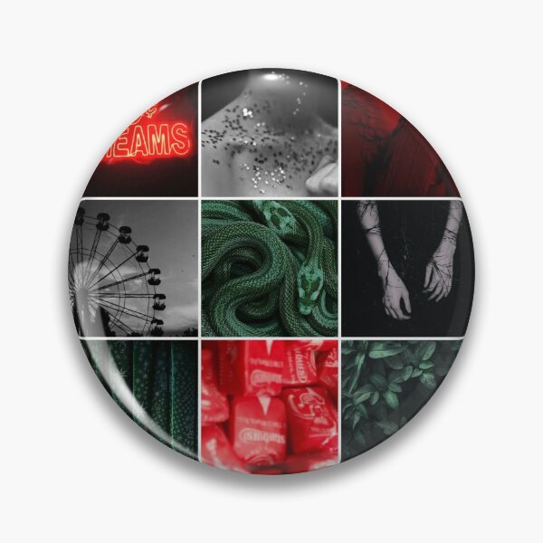 Item preview, Green, Grey and Red Moodboard designed and sold by feardeargcrafts.