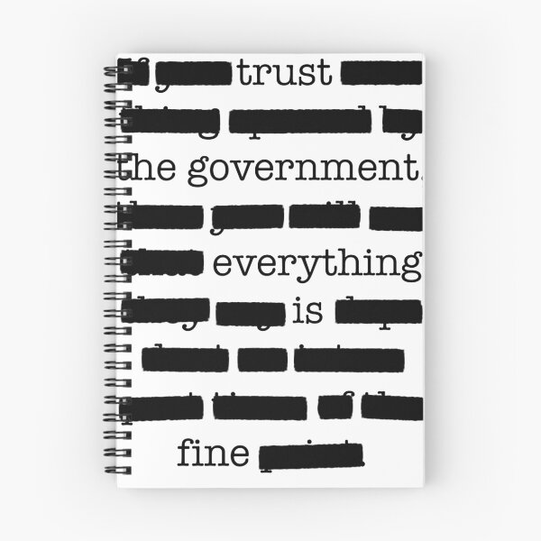Item preview, Trust the government, everything is fine. designed and sold by Sleevezipper.