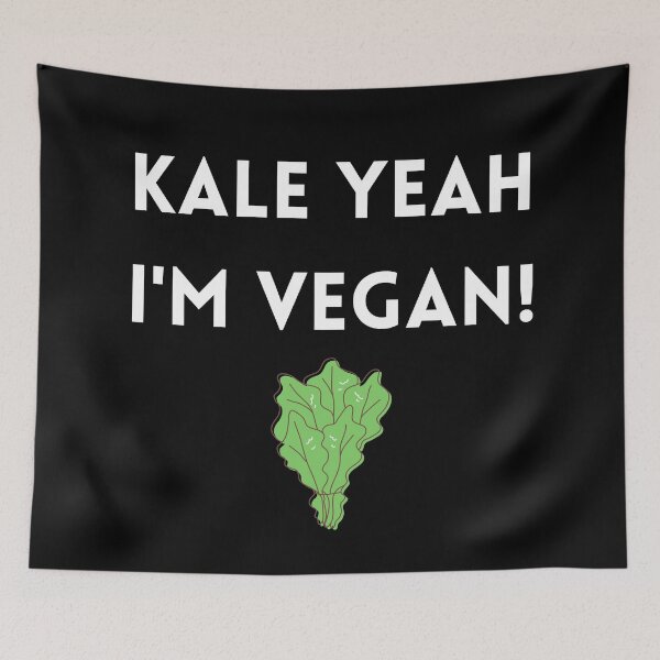 Item preview, Kale Yeah I'm Vegan! designed and sold by Kindology.