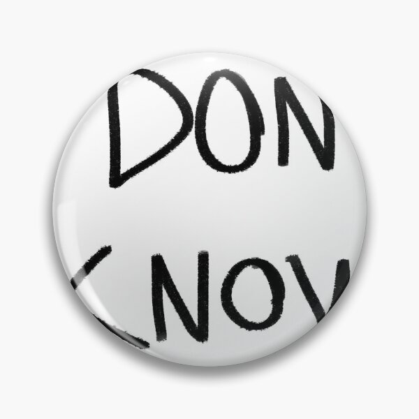 Item preview, I don't know design designed and sold by JohnGus.