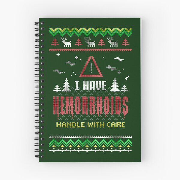 Item preview, Christmas - Hemorrhoids Handle With Care designed and sold by Stressabite.