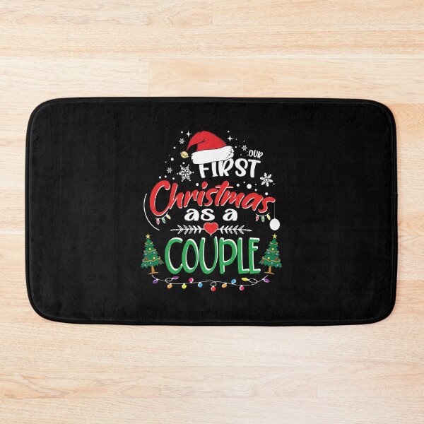 Item preview, Our First Christmas as a Couple Funny 1st Christmas Married Gift Ideas for Newlyweds Mr and Mrs designed and sold by clothesy7.