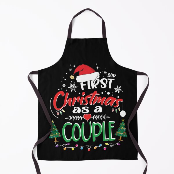 Item preview, Our First Christmas as a Couple Funny 1st Christmas Married Gift Ideas for Newlyweds Mr and Mrs designed and sold by clothesy7.