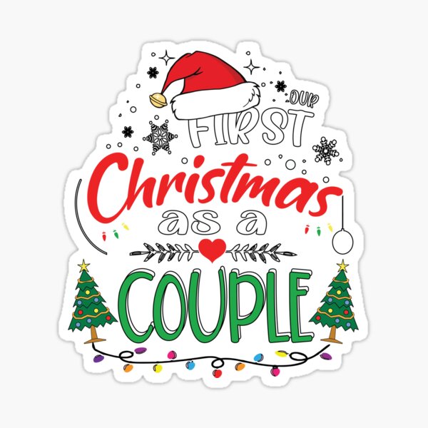 Christmas Couple - First Christmas married - Valentine's Day Gifts, Couple  Gifts, Couple Mug