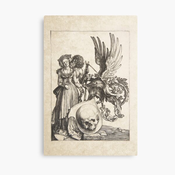 Item preview, Albrecht Dürer - Coat of Arms with a Skull.  designed and sold by Serge Averbukh Art Studio.