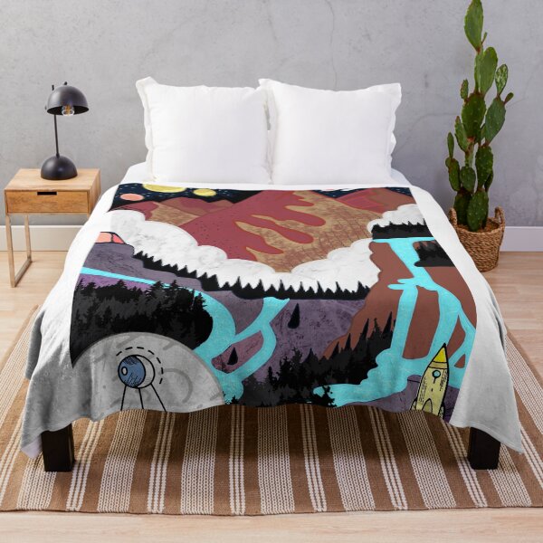 Item preview, Mountains in space designed and sold by Catherine Milchard.