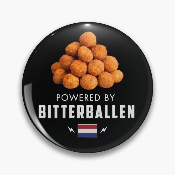 Item preview, Powered By Bitterballen Travel Netherlands Dutch Holland Bar Snack Food designed and sold by twHistory.