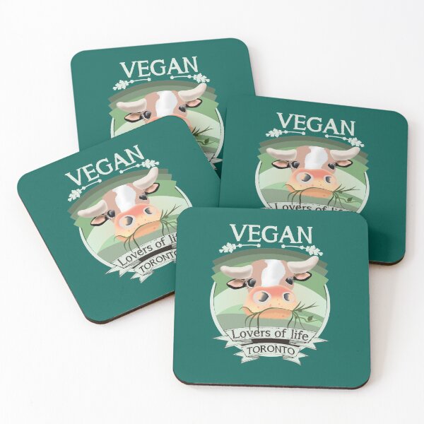 Item preview, Vegan - Lovers of life_Toronto (light lettering) designed and sold by Arteria Mix.