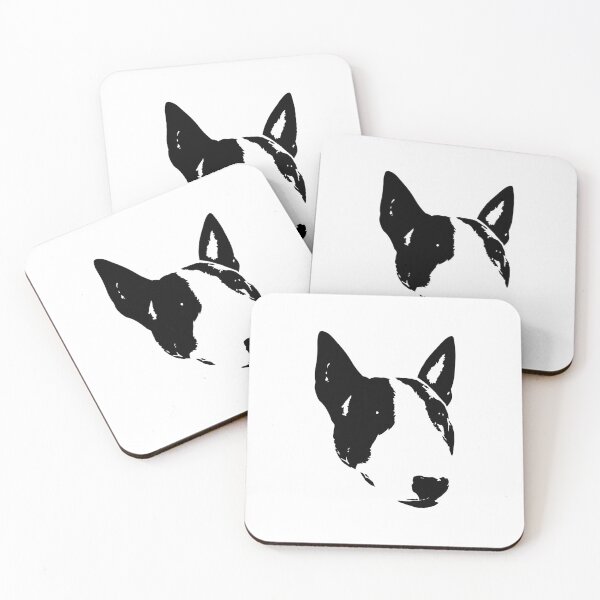 Item preview, Bull Terrier Minimalist Dog designed and sold by Whoofster.