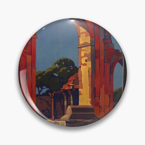 Item preview, retro classic Delhi India poster designed and sold by CorasPosters.
