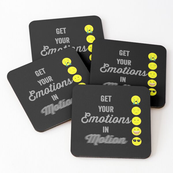 Item preview, "Get Your Emotions In Motion" Classic T-Shirts and Stickers designed and sold by Sharath98.