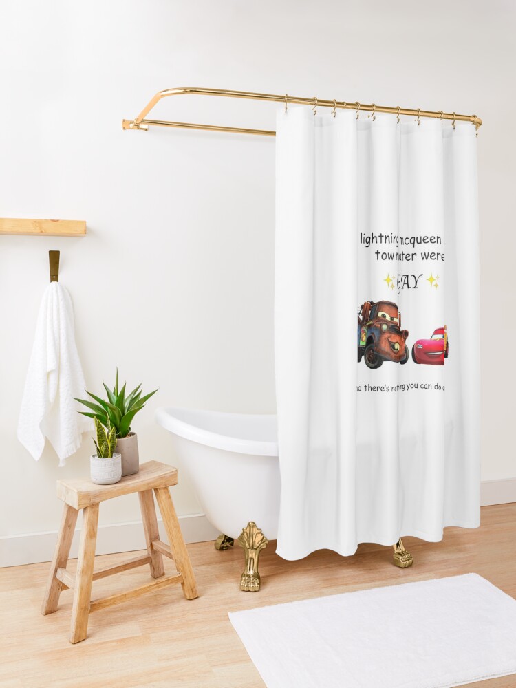 Mcqueen shower discount curtain