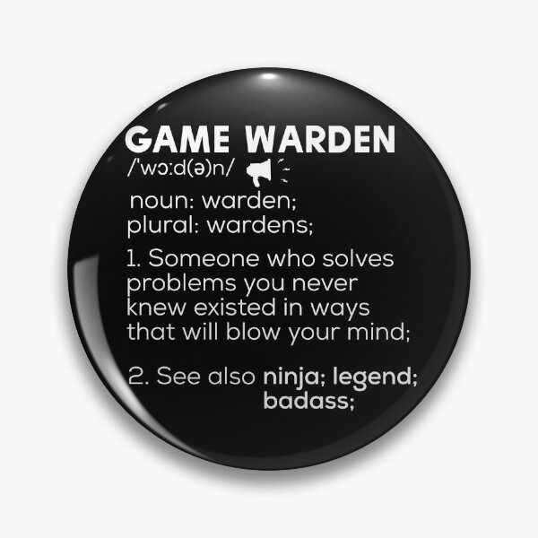 Item preview, Relax The Game Warden Is Here designed and sold by Teelogic.