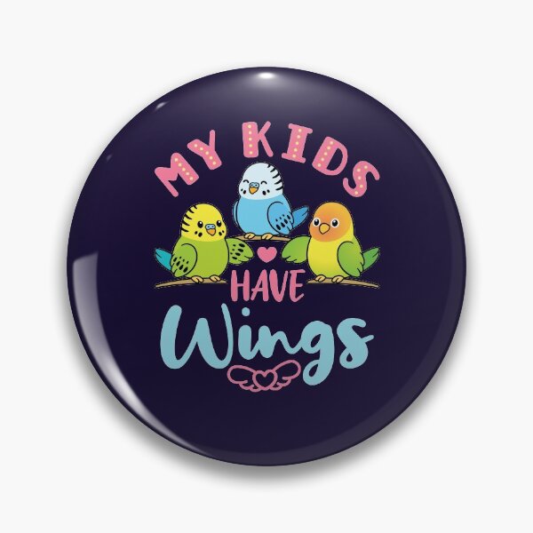 Item preview, Parakeet Budgie Mom Pet Bird My Kids Have Wings designed and sold by jaygo.