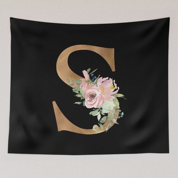 Item preview, Letter S Monogram designed and sold by WisdomInspired.