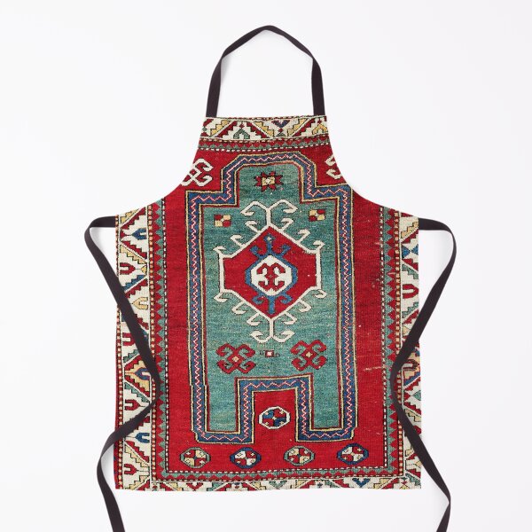 Item preview, Kazak Southwest Caucasus Prayer Rug Print designed and sold by Vicky Brago-Mitchell®.