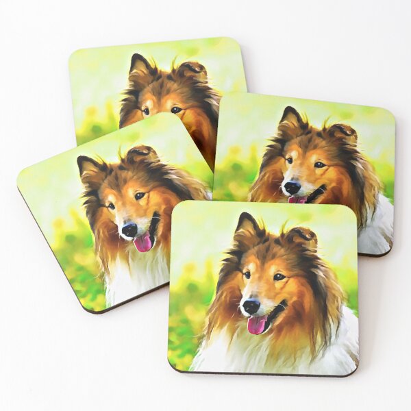Item preview, Rough Collie (Painting) designed and sold by cmphotographs.