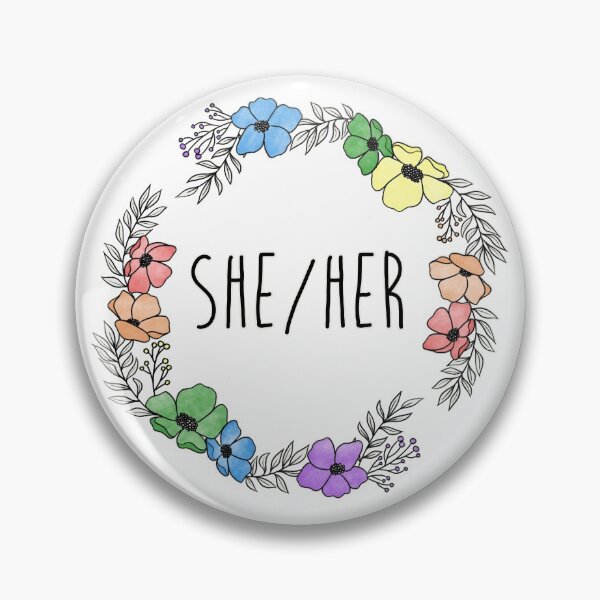 Artikel-Vorschau von She/Her - LGBTQ+ Flag, designt und verkauft von autumn-leave.