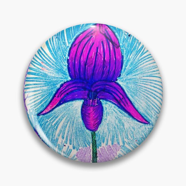 Item preview, Trio of Purple Flowers designed and sold by artbyalette.