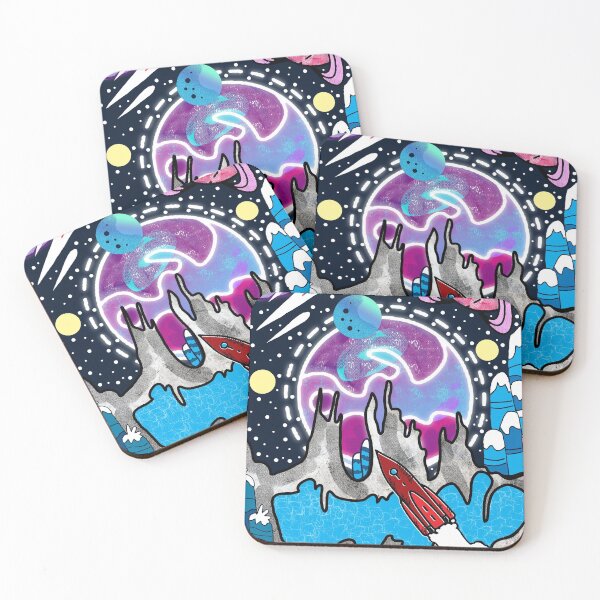 Item preview, Alien planet landscape designed and sold by Catherine  Milchard.