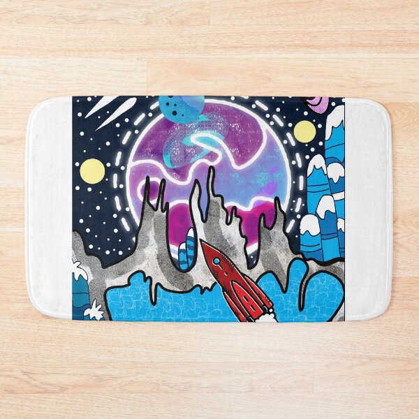 Item preview, Alien planet landscape designed and sold by Catherine  Milchard.