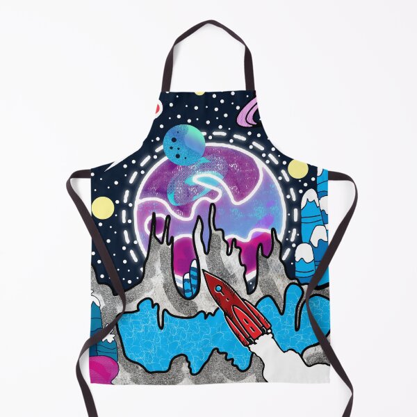 Item preview, Alien planet landscape designed and sold by Catherine Milchard.