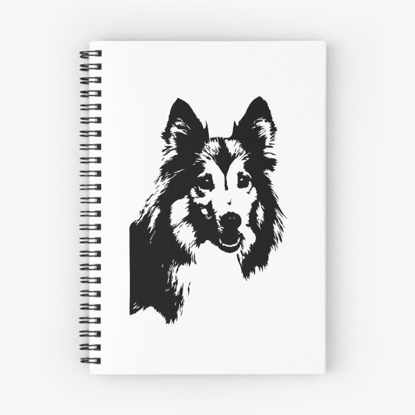 Artikelvorschau, Sheltie minimalistischer Hund entworfen und verkauft von Whoofster.
