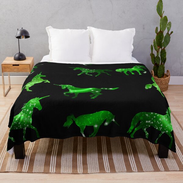Item preview, Green Cosmic Unicorn designed and sold by Crystalsgraphix.