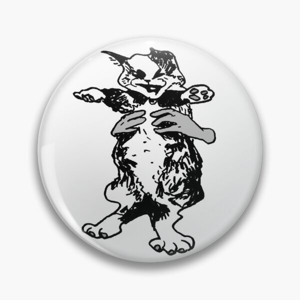 Item preview, Pick Up The Cat - Grey designed and sold by Jacky K.