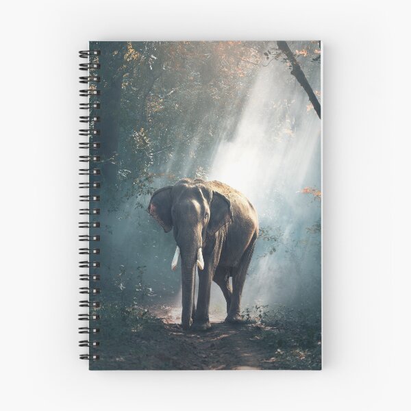 Item preview, Forest Sunrise Roaming Elephant  designed and sold by Alladin7.