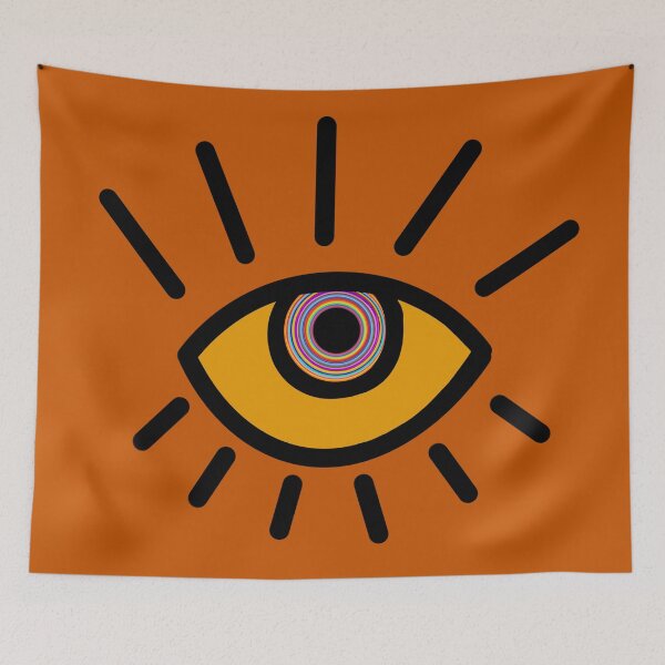 Item preview, trippy colorful eye designed and sold by abigailscherer.