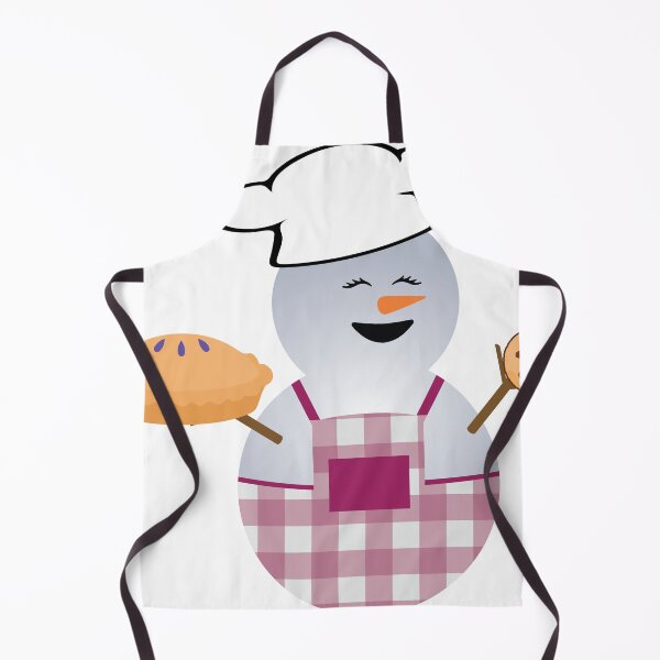 Item preview, snowman chef designed and sold by Gwenvell.