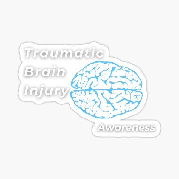 Item preview, Traumatic Brain Injury Awareness (White Letters)  designed and sold by Juan Terrazas.
