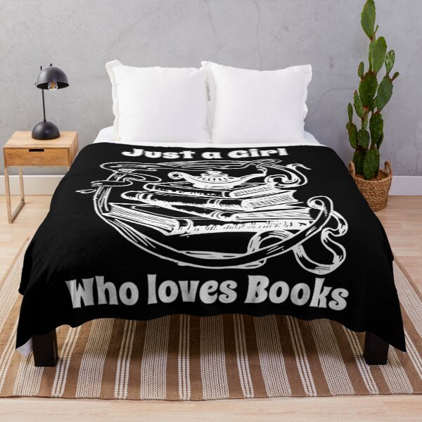 Item preview, Just a Girl Who Loves Books designed and sold by Mandala108.