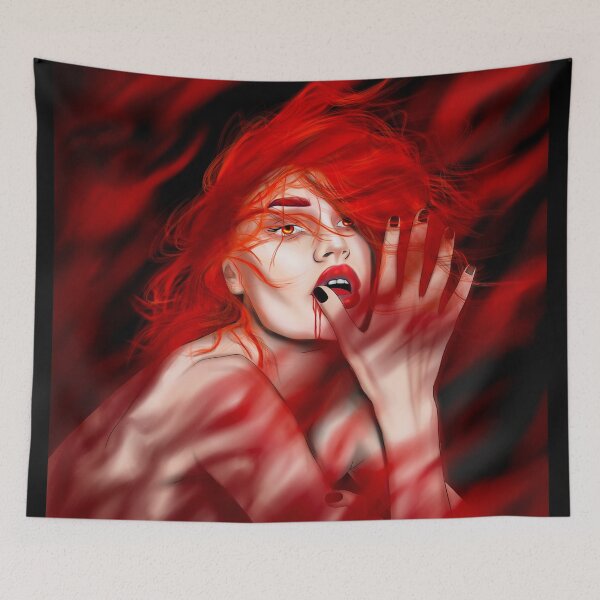 Item preview, SEDUCTIVE CRIMSON HAIR VAMPYRE CANDICE designed and sold by TYNEY92.