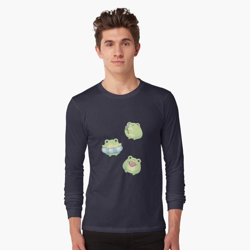 Vista previa del artículo con la obra «Camiseta de manga larga», diseñado y vendido por mychickenugget9.