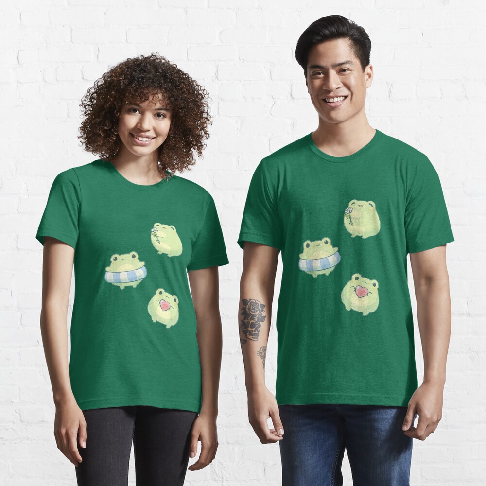 Vista previa del artículo con la obra «Camiseta esencial», diseñado y vendido por mychickenugget9.
