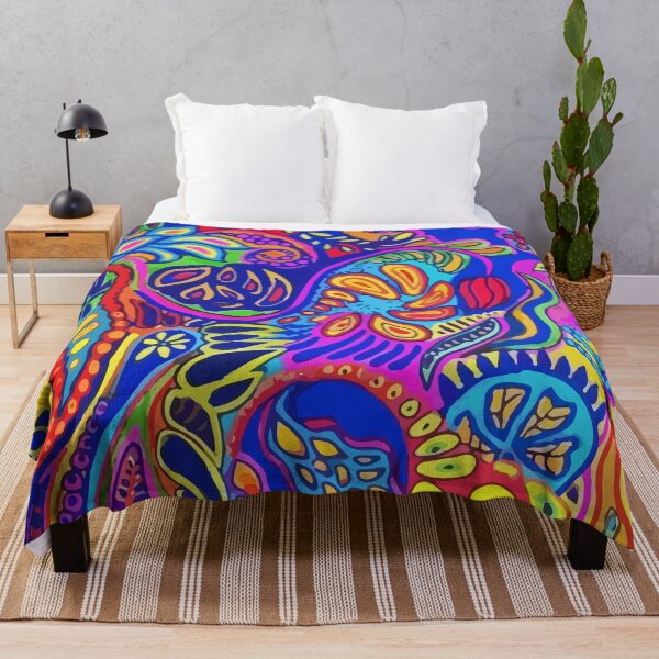 Item preview, Vibrant hippie pattern tapestry/print designed and sold by Devin Timpone.