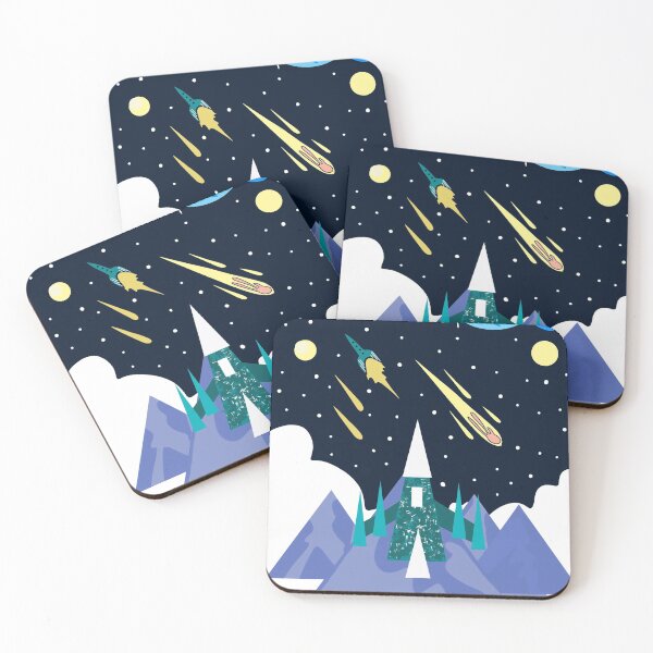 Item preview, Rocket on moon designed and sold by Catherine  Milchard.
