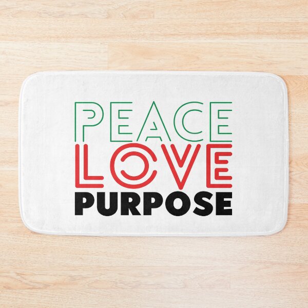 Item preview, Peace Love Purpose, Cool Statement designed and sold by OnPurposeMarket.