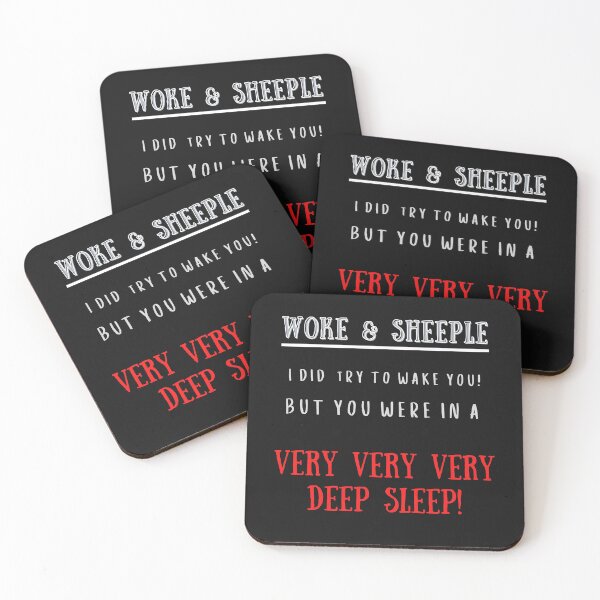 Item preview, Woke & Sheeple, I Did Try To Wake You designed and sold by Carquest61.