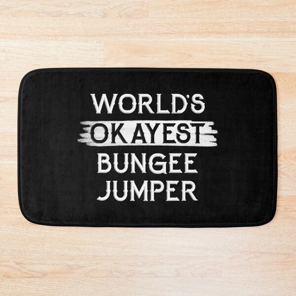 Item preview, World's Okayest Bungee Jumper designed and sold by NikStore.