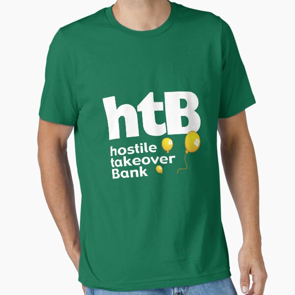 Item preview, Hostile Take Over Bank designed and sold by FeralToaster.
