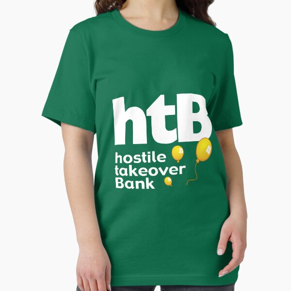 Item preview, Hostile Take Over Bank designed and sold by FeralToaster.