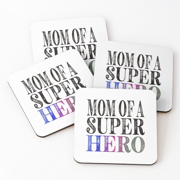 Item preview, Mom Of A Super Hero Essential Classic Sticker And Shirt Design designed and sold by Glike.