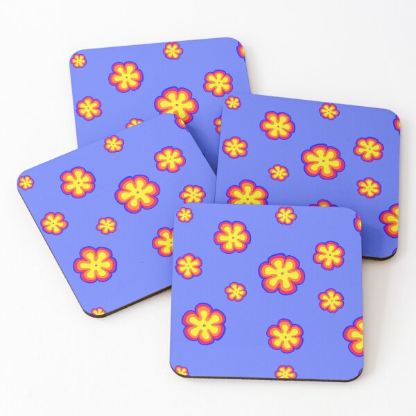 Item preview, 70's style flowers - pattern/big pack designed and sold by abigailscherer.